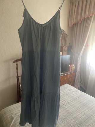 Vestido vaquero tirantes talla XL