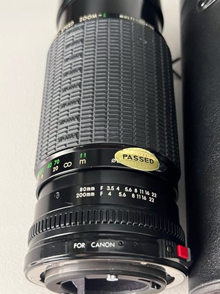Sigma Zoom 80-200mm f/3.5 Canon FD