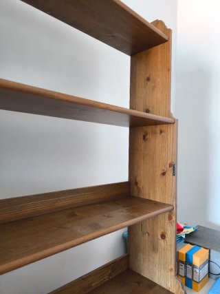 Estantería librería de madera (pack de 3)