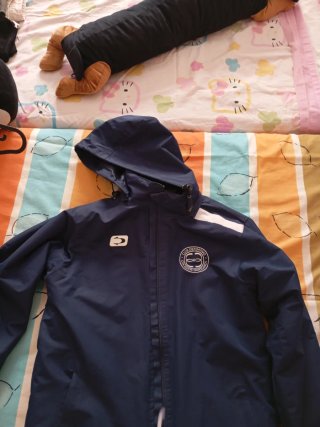 Cazadora Club Deportivo Diocesano Azul, talla 2 xs