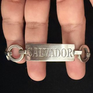 Pulsera Esclava Plata 925 Salvador 37,5g