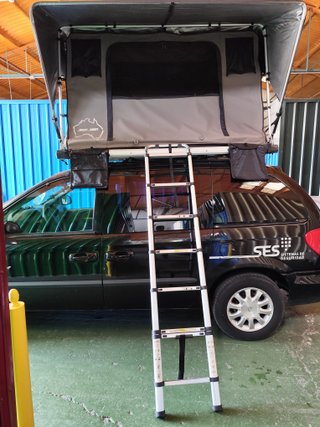 Tienda de campaña para techo de coche