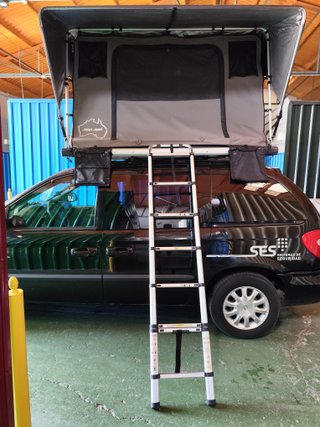 Tienda de campaña para techo de coche