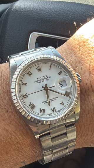 Rolex Datejust 16220 Acero Inoxidable