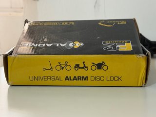 FR Sécurité Candado Moto,bici,patin Alarma 110 dba
