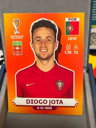 Cromo Diogo Jota Mundial Qatar 2022