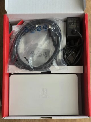 Nintendo Switch OLED Blanca