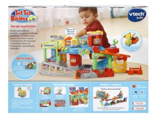 Garaje multitaller tut tut Bólidos. Vtech Tu y Yo