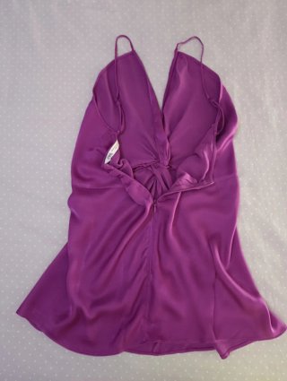 Top Zara Morado