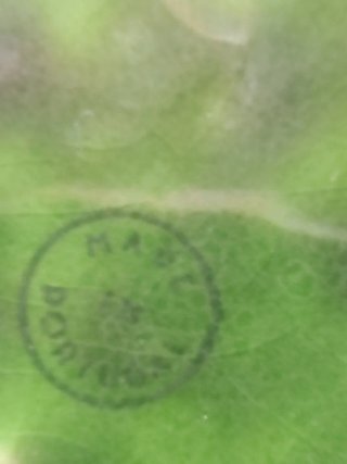 Terrina Cerámica Vintage Pato Verde