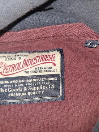 Sudadera Petrol Industries Hombre Roja