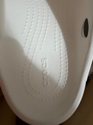 Crocs Blancos Talla 38/39. SIN USO.