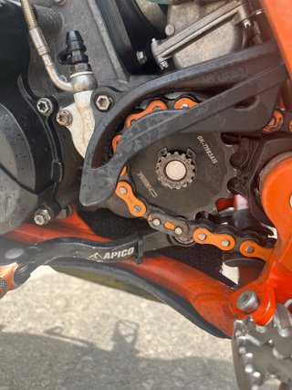KTM 250 EXC Supermotard Naranja