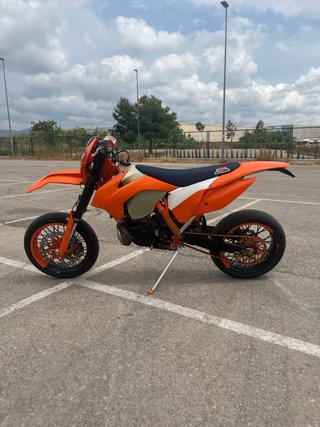 KTM 250 EXC Supermotard Naranja