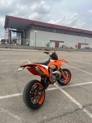 KTM 250 EXC Supermotard Naranja