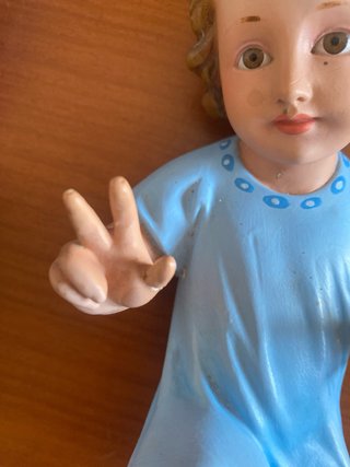 Niño Jesús vestido azul