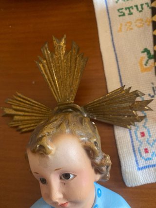 Niño Jesús vestido azul