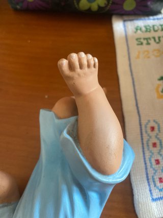 Niño Jesús vestido azul