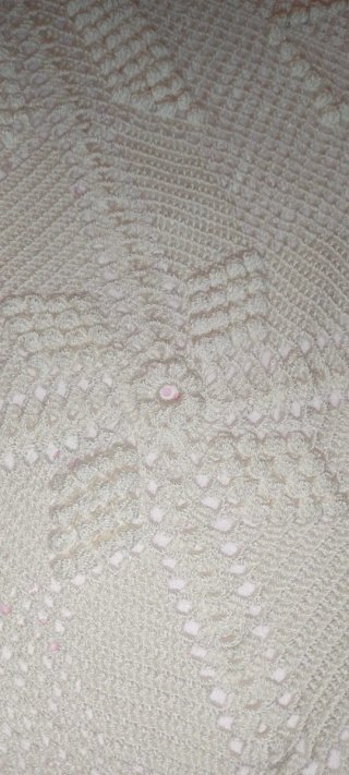 Cubrepies de cama blanco