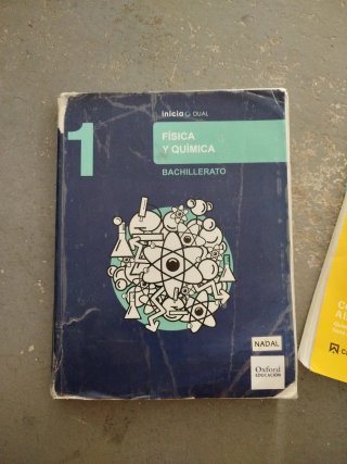Física y química, 1 Bachillerato