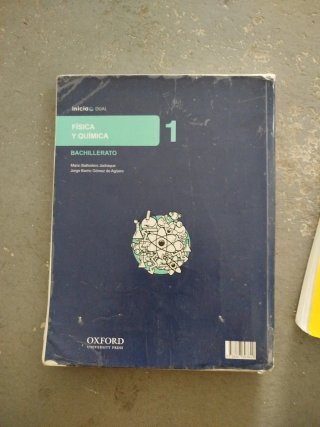 Física y química, 1 Bachillerato