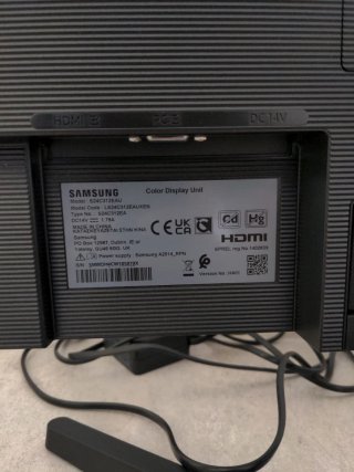 Monitor Samsung 24 Nero