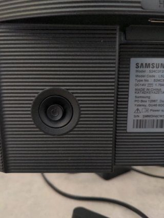 Monitor Samsung 24 Nero