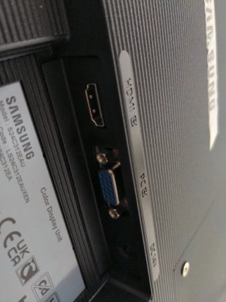 Monitor Samsung 24 Nero