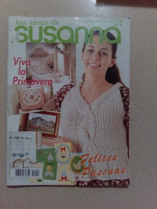 Lote de revistas vintage de bordados.Buen estado