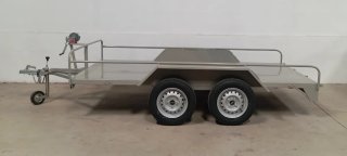 Remolque plataforma batea