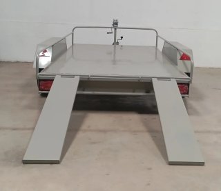 Remolque plataforma batea