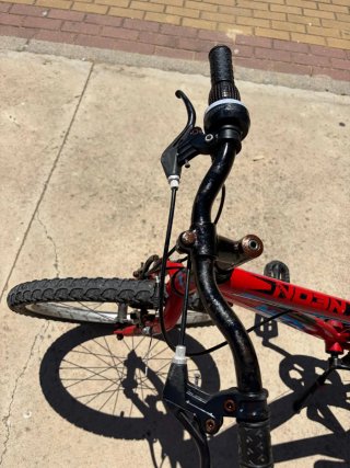 Bicicleta Neon Roja Infantil