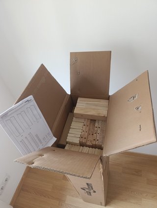 Estructura cama madera maciza 200x200