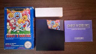 Ghost'n Goblins NES 1988 Capcom. Completo