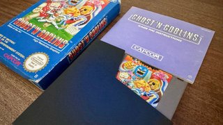 Ghost'n Goblins NES 1988 Capcom. Completo