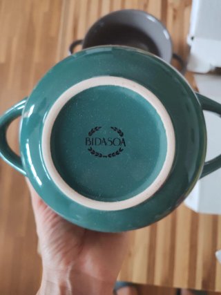 Cuencos Bidasoa 60 cl (Gris y Verde)