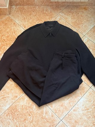 COMPLETO GIACCA + PANTALONE ELEGANTE ZARA XL