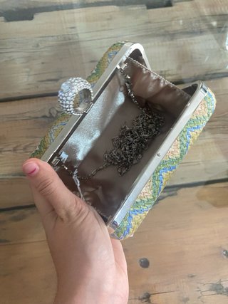 Bolso de fiesta con pedrería