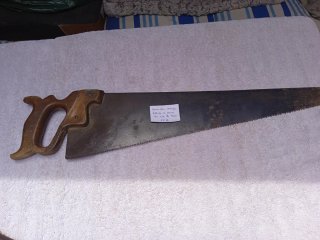 Lote 5 Serruchos Carpintero Antiguos