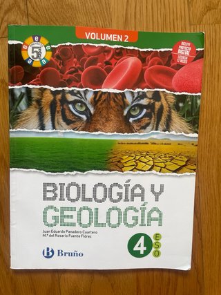 Libros de Biología y Geología, 4 eso