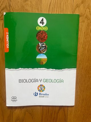 Libros de Biología y Geología, 4 eso
