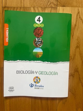 Libros de Biología y Geología, 4 eso