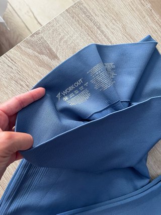 Mallas largas deportivas azules