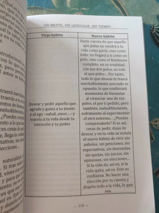 Sin mente, sin lenguaje, sin tiempo la práctica...
