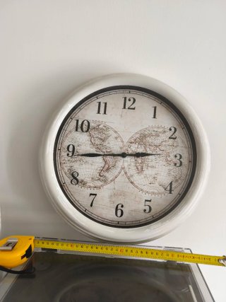 Reloj de Pared Decorativo Mapa Mundo