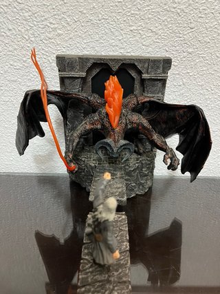 Maqueta Balrog vs Gandalf