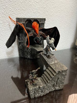 Maqueta Balrog vs Gandalf
