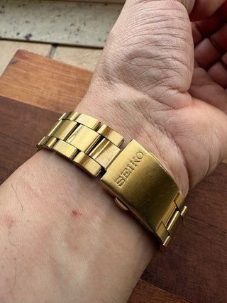 Reloj Seiko Dorado/Plateado Hombre