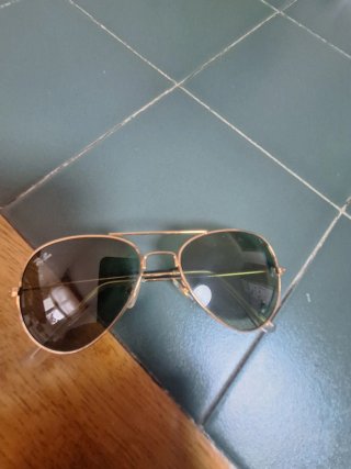 Gafas de Sol Ray-Ban Aviator Doradas