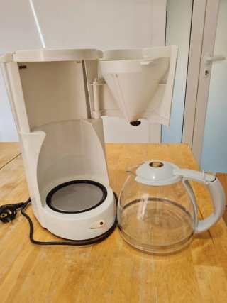 Cafetera Bosch Blanca